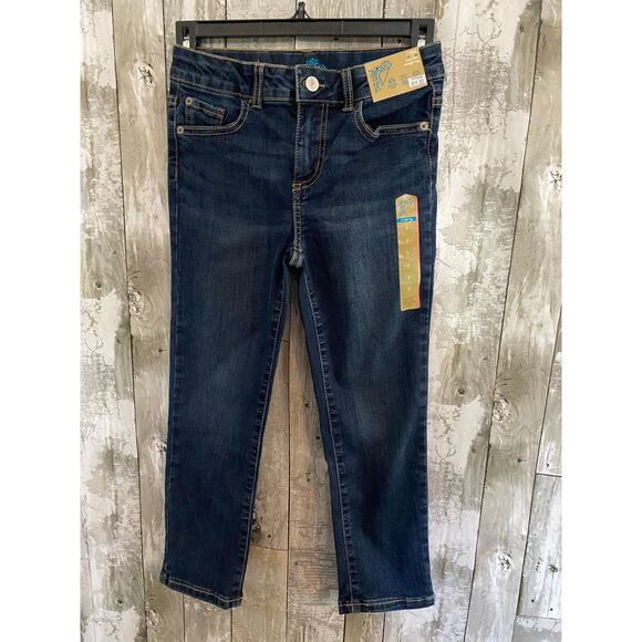 NWT There abouts straight let denim jeans 7 Reg - Picture 1 of 5